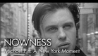 Michael Pitt in "A New York Moment" by Glen Luchford