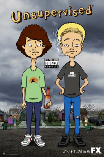 Poster de Série Unsupervised (1ª Temporada) (2012)