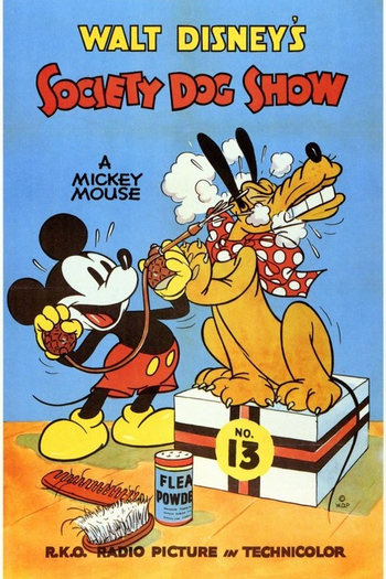 Poster de Curta A Sociedade de Cachorros (1939)