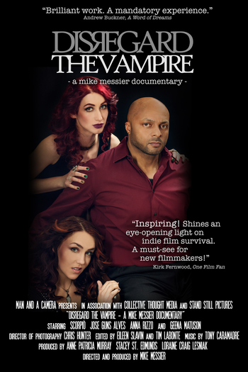 Poster de Curta Disregard the Vampire: A Mike Messier Documentary (2017)