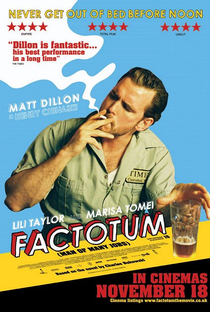 Factotum - Sem Destino - Poster / Capa / Cartaz - Oficial 2