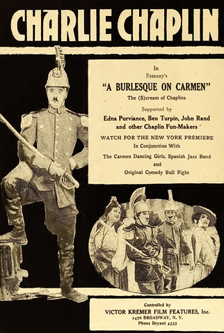 Poster 5 de Curta Os Amores de Carmen (1915)