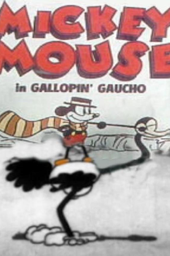 Poster de Curta The Gallopin' Gaucho (1928)