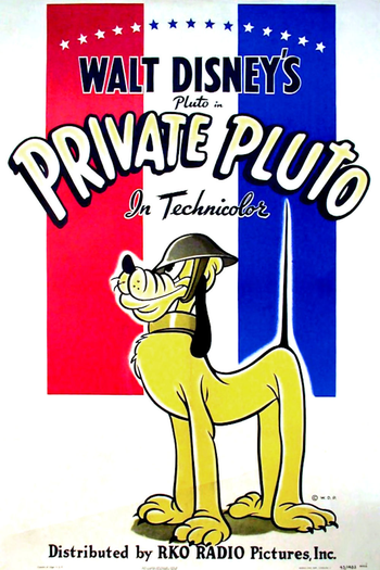 Poster de Curta Private Pluto (1943)