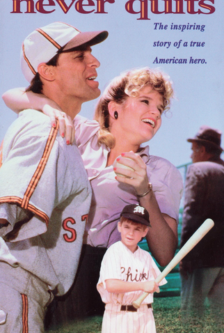 Poster 2 de Filme A Winner Never Quits (1986)