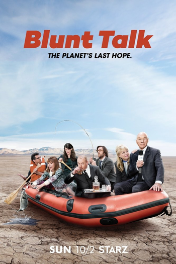 Poster de Série Blunt Talk (2ª Temporada) (2016)
