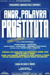 Amor, Palavra Prostituta - Poster / Capa / Cartaz - Oficial 1