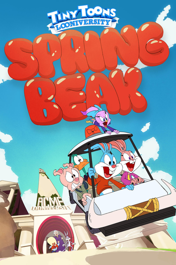 Poster de Filme Tiny Toons Looniversidade: Férias da Primavera (2024)