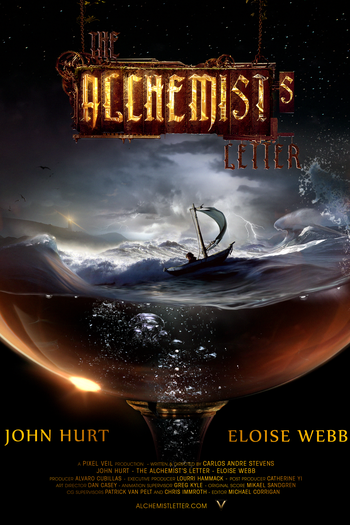 Poster de Curta A Carta do Alquimista (2015)