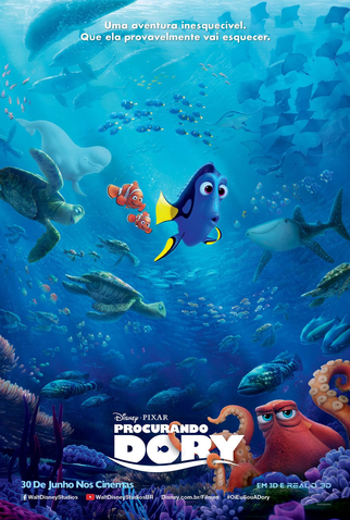 Poster 3 de Filme Procurando Dory (2016)