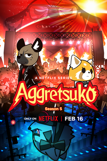 Poster de Série Aggretsuko (5ª Temporada) (2023)