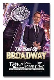 66º Tony Awards - Poster / Capa / Cartaz - Oficial 2