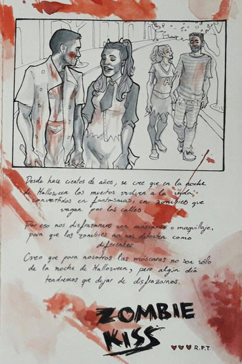 Poster de Curta Zombie Kiss (2016)
