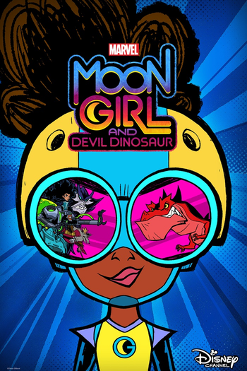  de Série Garota da Lua e o Dinossauro Demônio (1ª Temporada) (2022)