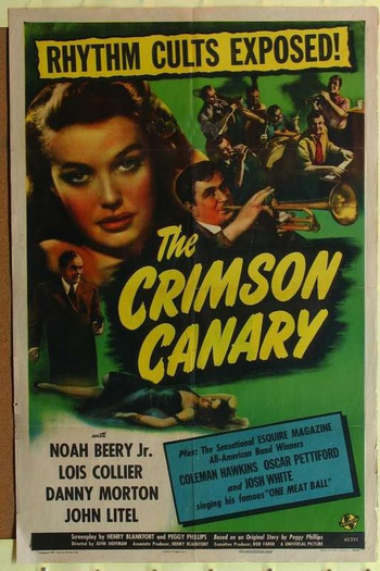 Poster de Filme The Crimson Canary (1945)
