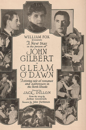 Poster de Filme Gleam O'Dawn (1922)