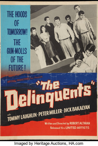 Poster 2 de Filme Os Delinquentes (1957)