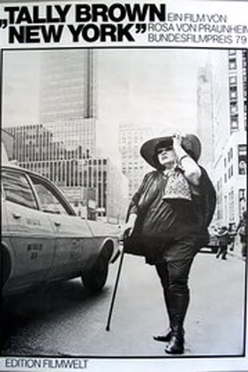 Poster de Filme Tally Brown, New York (1979)