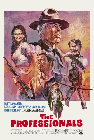 Poster 4 de Filme Os Profissionais (1966)