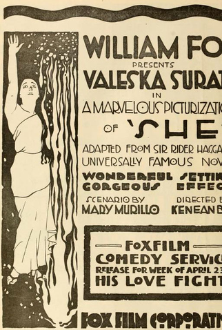 Poster 1 de Filme She (1917)