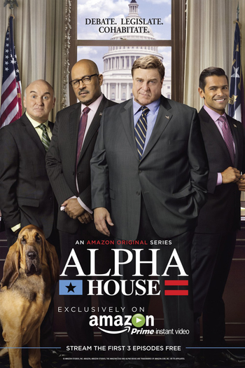 Poster de Série Alpha House (1ª Temporada) (2013)