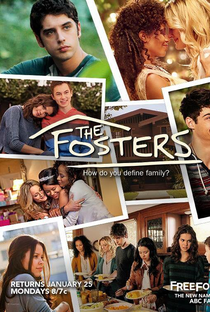 The Fosters (3ª Temporada) - Poster / Capa / Cartaz - Oficial 1