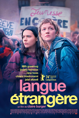 Poster 1 de Filme Língua Estrangeira (2024)