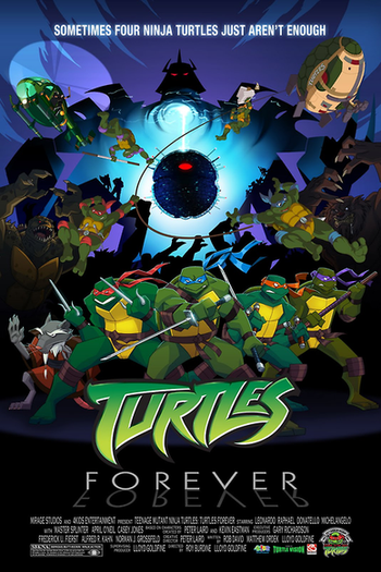 Poster de Filme Turtles Forever (2009)