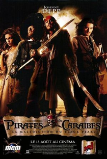 Piratas do Caribe: A Maldição do Pérola Negra - Poster / Capa / Cartaz - Oficial 4