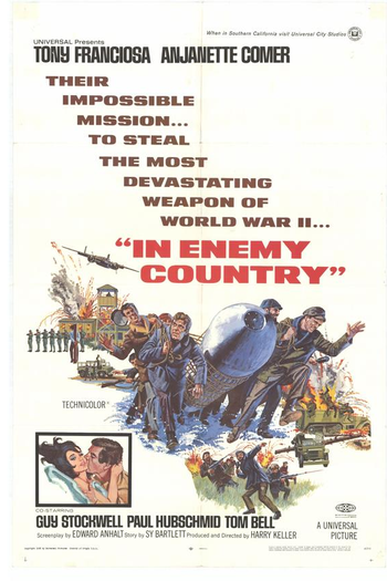 Poster de Filme Em Território Inimigo (1968)
