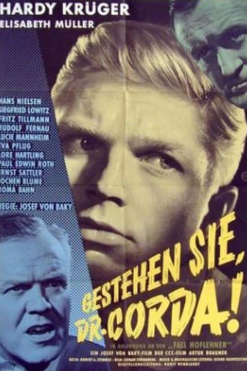 Poster de Filme Confessa, Dr. Corda! (1958)