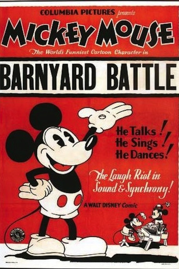 Poster de Curta The Barnyard Battle (1929)