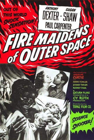 Poster 3 de Filme Fire Maidens from Outer Space (1956)