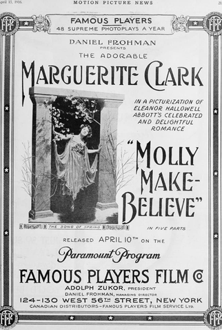 Poster 1 de Filme Molly Make-Believe (1916)