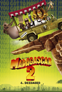Madagascar 2: A Grande Escapada - Poster / Capa / Cartaz - Oficial 1