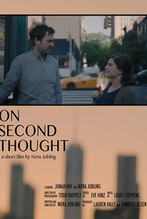 On Second Thought - Poster / Capa / Cartaz - Oficial 1