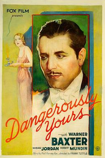 Poster de Filme Perigos do Amor (1933)