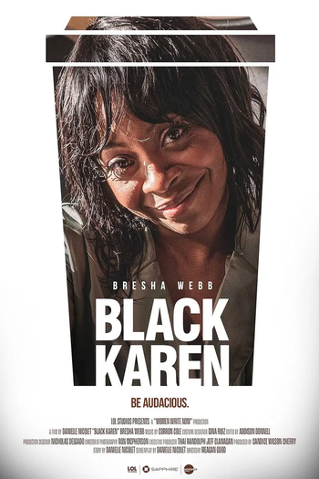 Poster de Curta Black Karen (2022)