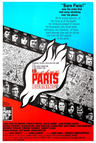 Poster 9 de Filme Paris Está em Chamas? (1966)