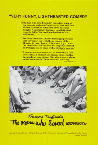 Poster 6 de Filme O Homem que Amava as Mulheres (1977)