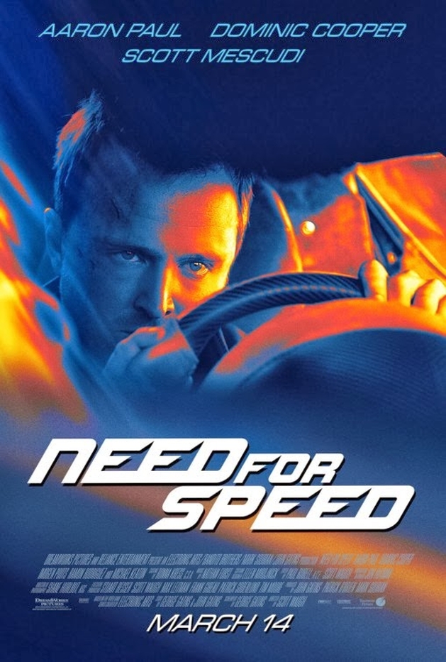 Ação inédita no trailer do Super Bowl de NEED FOR SPEED, com Aaron Paul e Dominic Cooper | 