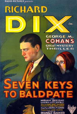 Poster 1 de Filme O Mistério das Sete Chaves (1929)