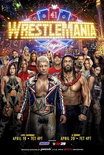 WWE WRESTLEMANIA 41 - Poster / Capa / Cartaz - Oficial 1