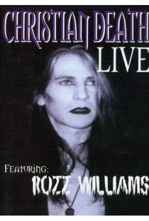 Christian Death featuring Rozz Williams ‎– Live - Poster / Capa / Cartaz - Oficial 1