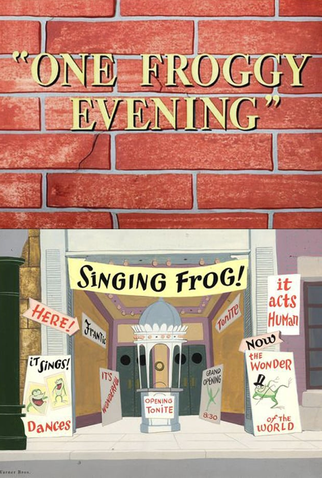 Poster 3 de Curta One Froggy Evening (1955)