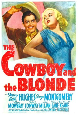 Poster 1 de Filme O Cowboy e a Loura (1941)
