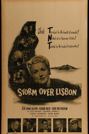 Poster de Filme Tormenta Sobre Lisboa (1944)
