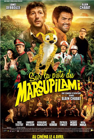 Poster 1 de Filme Na Pista do Marsupilami (2012)