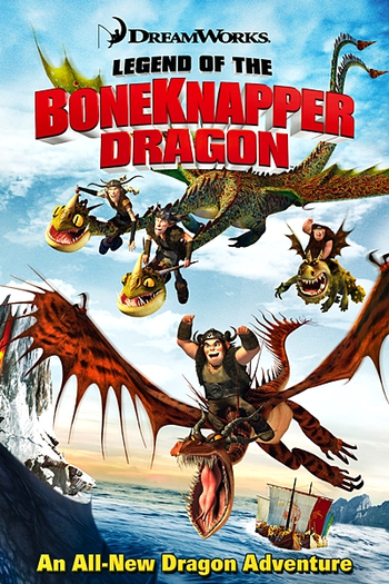 Poster de Curta Dragões: A Lenda do Dragão Quebra-Ossos (2010)