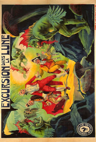 Poster 1 de Curta Excursion dans la Lune (1908)